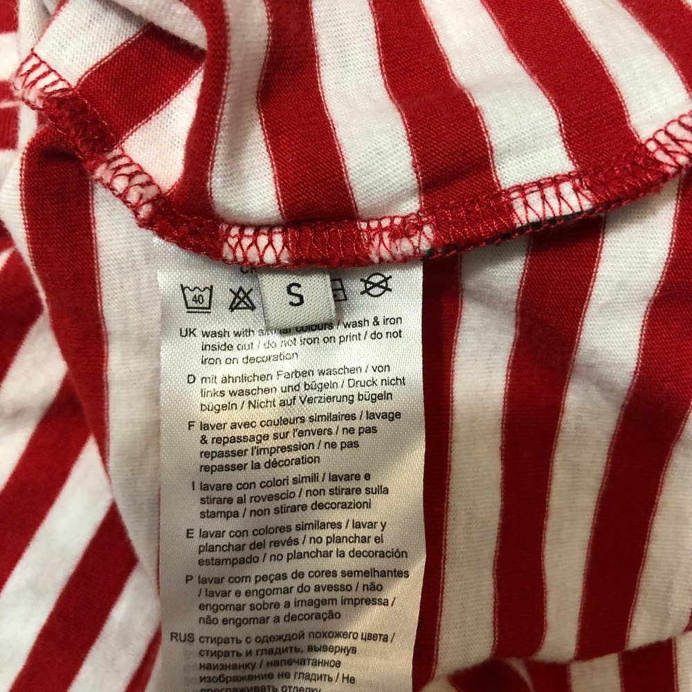 NEW Esprit x Opening Ceremony Pieced Logo T 0296 - Picture 7 of 8